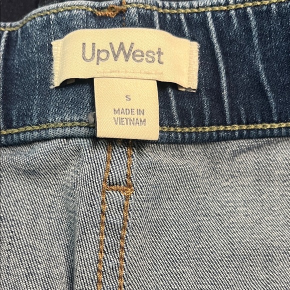 UpWest All Day Straight Leg Sailor Denim Women's Jeans - Picture 4 of 5